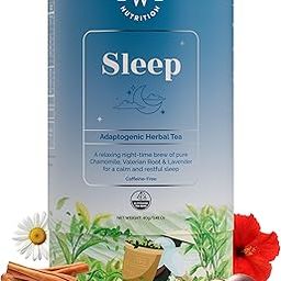 Welbeing Nutrition Sleep Tea | Caffeine Free for Insomnia & Stress Relief, Relaxation & Sleep | Chamomile, Valerian Root, Lavender, 20 Pyramid Tea Bags-image-6