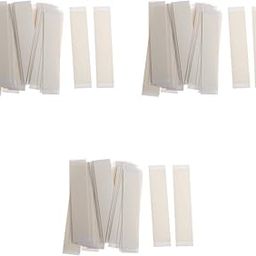 108PCS Double Sided Tape for Clothes Bra Stickers One-Off Body Skin Invisible Clear Clothing Strips 18x85mm Fabric Skin Friendly White-image-13