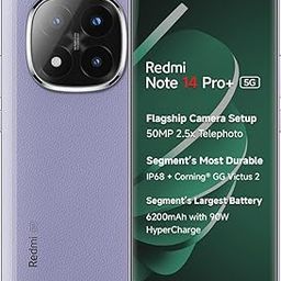 Redmi Note 14 Pro+ 5G (Phantom Purple, 8GB RAM+ 128GB Storage) | Snapdragon 7s Gen 3 Processor | AMOLED Display | Dual Nano-SIM | 6200mAh Battery-10