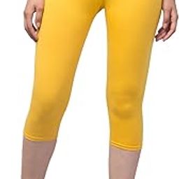 Stretchable Cotton Capri Legging for Women - Suitable for Formal wear & Casual wear | High-End Elastic Makes. The Leggings Squat Proof and Durable for Travel, Yoga-image-93