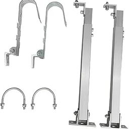 ATORSE Balcony Solar Panel Mounting Brackets Adjustable 2 Hook Fixture Accessories|Home & Garden-image-47
