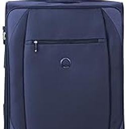 Rami 78 cms Large Check-in Polyester Soft-Sided 8 Wheels Spinner Luggage/Suitcase/Trolley Bag for Travel (Blue)-image-23