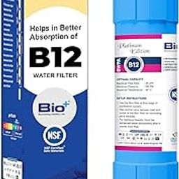 Bio+ B12 Water Filter: Enhance B12 Absorption, Improve Digestion, and Enjoy Refreshing Water - NSF Certified, 10,000L Capacity | Blue-image-69