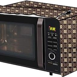 The Furnishing Tree microwave oven cover Suitable for IBELL 30 Liters OTG 30GDLX, Dustproof, Stain-Resistant, Cover Size WxDxH in CM- (51.5x42x30), Basketweave Pattern Brown-image-73