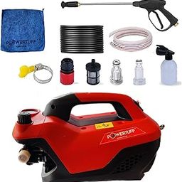 POWERTUFF Heavy Duty High Pressure Washer 2500W Silicon Stamping Heavy Duty Motor | Pressure Control Knob | 180 Bar | with Foam Can and Multiple Accessories for Cleaning Bikes, Cars, Homes-image-58