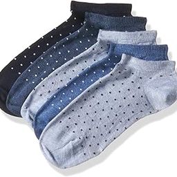 marks & spencer Womens 5pk Sumptuously Soft™ Trainer Liners™ T60_3101_DENIM MIX_3-5_-picture-16