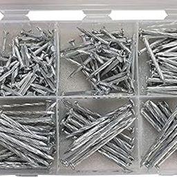 Assorted Hard Steel Concrete Nails (1”-1½”-2”-2½” -3”) Pack Contains 260 Pcs of 5 Sizes-picture-42