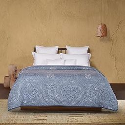 MYTRIDENT Sanskriti Double Dohar, 176 Thread Count, 100% Cotton, Blanket Double Bed, Quilt for Double Bed, Double Size Dohar, AC Blanket, Comforter- Lipan Art-image-48