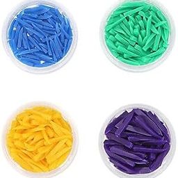 Wooden Wedges Assorted Pack (Multi Color) Pack Of 100 Pieces SET OF 3 PACK-picture-14
