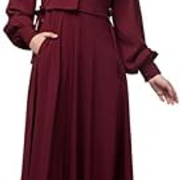 � Umbrella Abaya With Detachable Upper And Hidden Zip On Front - Made with Nida Matte Fabric-picture-19