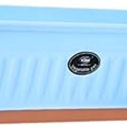Flower Window Box Vegetable Planter Rectangular for Garden Kitchen Versatile Blue| Indoor Plant Pot | Balcony Hanging Basket | Flower Pot-image-14