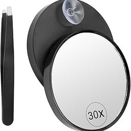 SQUISHY 2Pcs 30X Magnifying Mirror, Magnifying Mirror for Make Up, Bathroom Mirror with Ultra-Clear Reflection for Precision Beauty Care for Home & Travel-image-14