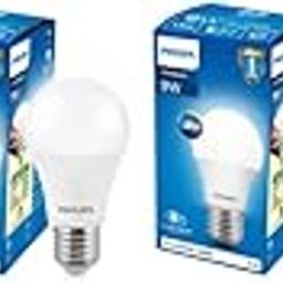 Philips Ace Saver Base E27 9-Watt LED Bulb (Pack of 4, White)-14