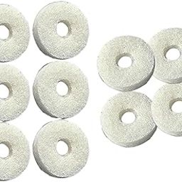 Enakshi (LABEL) Creations 10Pcs Felt Washers Sturdy Musical Parts Accessories Brass Musical Instrument euphoniumMusical Instruments & Gear|Brass|Parts & Accessories| Accessories-picture-0