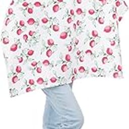 BabyFlyi Women's Cotton Nursing Cover Breast Feeding Apron-Red Lemon pcak of 1-image-3