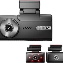 CP PLUS CP-F83C 4K Front, Rear & Cabin Dashcam with GPS | 8MP 2K Reoslution| in-Built GPS & G-Sensor | 4" Inch Touch Screen Display | Supports Night Vision | Supports SD Card Upto 1TB Max-26