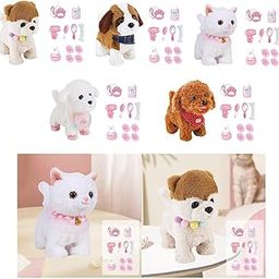 Electric Pet Toy Cute Cuddly Animal for Kids Children Age 3-6 Year Old Bichon Frise|Toys & Hobbies | Electronic, Battery & Wind-Up | Battery Operated | 1990-Now | Radios, Musical Toys-picture-13