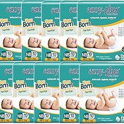 Ezoyplus Baby Diapers NB Size Tape Style|0-4kg, Up to 12 Hours Dryness, Extra Soft, Hygienic, Better Fit (XS, 100, count)-image-87
