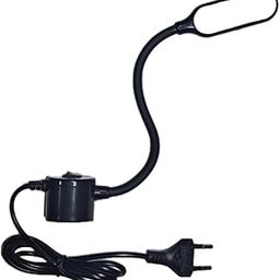 Sewing Machine Light with Magnetic Mounting Base Working Lamp for Home Study,Bedside lamp, Desk Light,with Toggle Switch – Black Color -(Indian Plug)-17