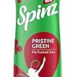 Spinz Pristine Green Perfumed Deo for Women, with International Fragrances for Long Lasting Freshness and 24 Hours Protection from Odour causing Bacteria, 200ml-1