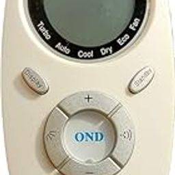 Air Conditioner Remote Compatible with: Onida Split/Window AC Remote Control, AC-143, White, Pack of 1-picture-4