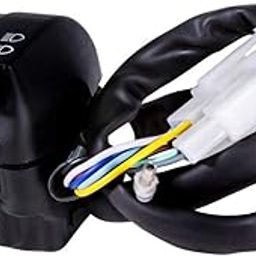 Uno Minda SW-0685BF Handle BAR Switch- Left Side (Kick Start - Male Coupler) for-Hero-CD Deluxe (2006-10)/ HF Deluxe (2012-16) / HF Dawn-20