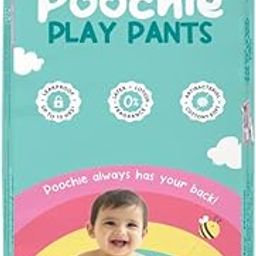 Romsons Poochie Play Pants Baby Diaper | Small Size | Super Absorbent Core | Leakproof Protection for up to 10 Hours | 360° Comfort Fit | Suitable for 3-8 KG | Pack of 1 (56 count)-image-77