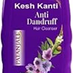 Patanjali Kesh Kanti Anti Dandruff Hair Cleanser 180ML, Natural Nourishing Shampoo, Herbal Care for Healthy Hair, Scalp Cleansers for Men and Women, All Hair Types-47