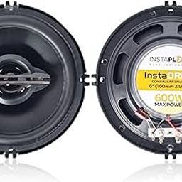 INSTAPLAY 3-Way Coaxial 6 Inch Car Speaker (Black) | 320W RMS with 600W Max Output | Deep Bass Stereo Component System | High Performance Sound Speakers | with Durable Imported Rubber|Car Accessories-28
