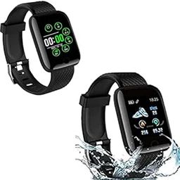 Captcha (1 Year Warranty Combo Pack of 2 Items - Bluetooth D116 SmartWatch with Heart Rate Monitor, Bluetooth D116 SmartWatch with Heart Rate Monitor for All Mens/Womens-31