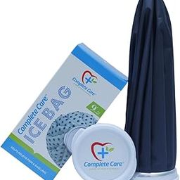 Complete Care Hot Water Bag Ice bag for Pain Relief 9inch Cold Ice Pack Bag for Pain Relief - Cold Water Bag for Injuries, and Cold Therapy Comes with Leakfree Closure - Blue Snowflakes, 9 Inch-image-21