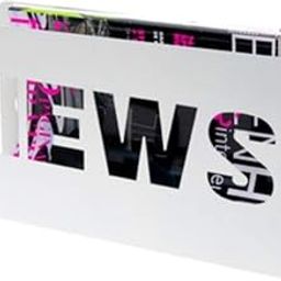 Magazine rack/Newspaper rack/Metal Rack for Living room/office/Hotels (White, 39x10x20cm)-image-99
