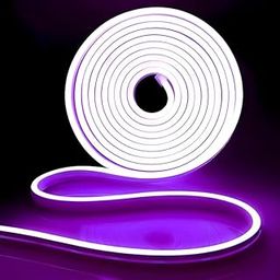 BUDWILL 5-Meter Purple Neon Light Strip with 600 LEDs and 12V Adapter – Ideal for Wall Decorations, Parties, Celebrations, Bars, and Custom Neon Displays (Pack of 1)-picture-19