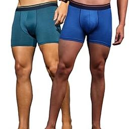 Men's Solid Trunks with Anti Microbial Properties - (Pack of 2)-image-29