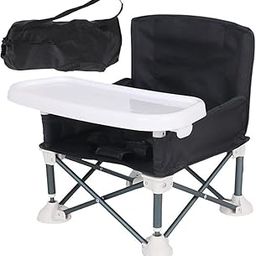 MG SALESS Baby Foldable Chair for Baby boy, Girl, Toddler, Beach Chair for Travel, Outdoor, Folding Chair Booster Seat with Tray for Feeding, Compact Design, Space Saver.-image-22
