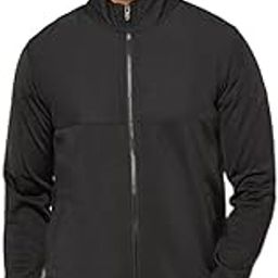 Men's Regular Fit Sports Jacket High Neck Lightweight Polyester Full Sleeve with Zipper Pocket-image-88