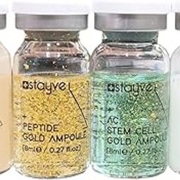Original Stayve BB Glow & Skincare Ampoule Set – Medium, Peptide, AC, Whitening, – 4pcs x 8ml-46