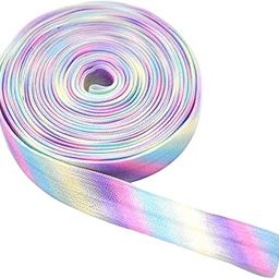 THE STYLE SUTRA Chinese Jump Rope for Kids Girls Skipping Band for Games Party Favors Indoor Gradient Color-image-27