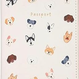 Eccolo Passport Cover Case - Premium Faux Leather, 5.5x4 inches, Lightweight Travel Essential with Boarding Pass Holder Flap - Chic & Stylish Gift for Travelers, Good Boy, 5.5X4, Lightweight Passport-picture-45