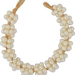 Cultured White Pearl Gajra Veni Hair Accessory Women Clothing Accessory (HASC5099)-image-88