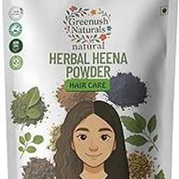 GREENUSH NATURAL Herbal Heena Powder for Hair | Blend of 9 Herbs for Stronger Hair | Mixture of Amla, Reetha, Shikakai, Brahmi, Bhringraj, Neem, Aloevera, Fenugreek, Heena | No Added Color & Preservatives | Mardhani Podi | Mehandi - 100 gm-image-9