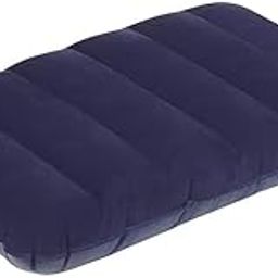 VIDORA Rubberized Cotton Small Squared Travel Flocked Fabric Air Pillow, Compact, Comfortable and Inflatable, Used for Neck & Lumbar Support, Camping and Hiking-image-43