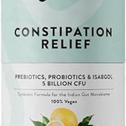 SOVA Probiotics Supplements With Psyllium Husk For Constipation Relief, Stool Softener & Regulate Bowel Motions, 5 Billion Cfus, 15 Vegan Sachets For Men And Women, One Swift Motion-image-1