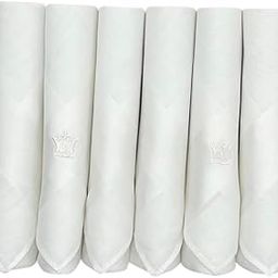 Men's Cotton Handkerchief (Pack Of 6), Free Size, White-image-84