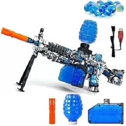 Piitinxa Fresh Gel Blaster Gun Automatic Gun for Kids-Adults Electric Operated Gun High Speed Including Gel Balls (A4)-image-64