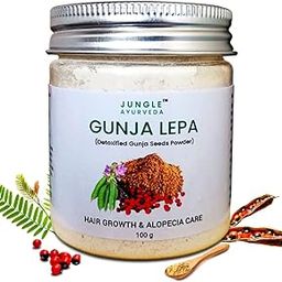 Gunja Powder (Lepa) Pure & Natural for Hair Growth & Scalp Therapy | Alopecia Areata & Beard Growth Oil for Men and Women-image-31