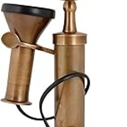 Vintage Candlestick Rotary Dial Landline – Antique Style Decorative Desk Telephone | Retro Brass Finish Home Décor Piece | Classic Old-Fashioned Design for Office or Living Room-28