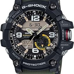 G-Shock GG-1000-1A3DR Black Analog-Digital Dial Green Resin Strap Men's Watch Mud Resistant Shock Resistant G662-19