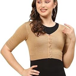 Women's Solid Regular Fit Blouse-image-27