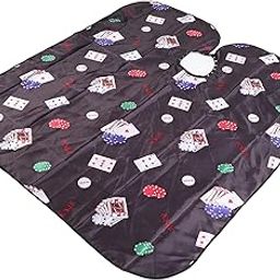 Hair Cutting Cape, Snap Closure Washable Hair Styling Gown Polyester Material for Barber for Home for Salon-image-71